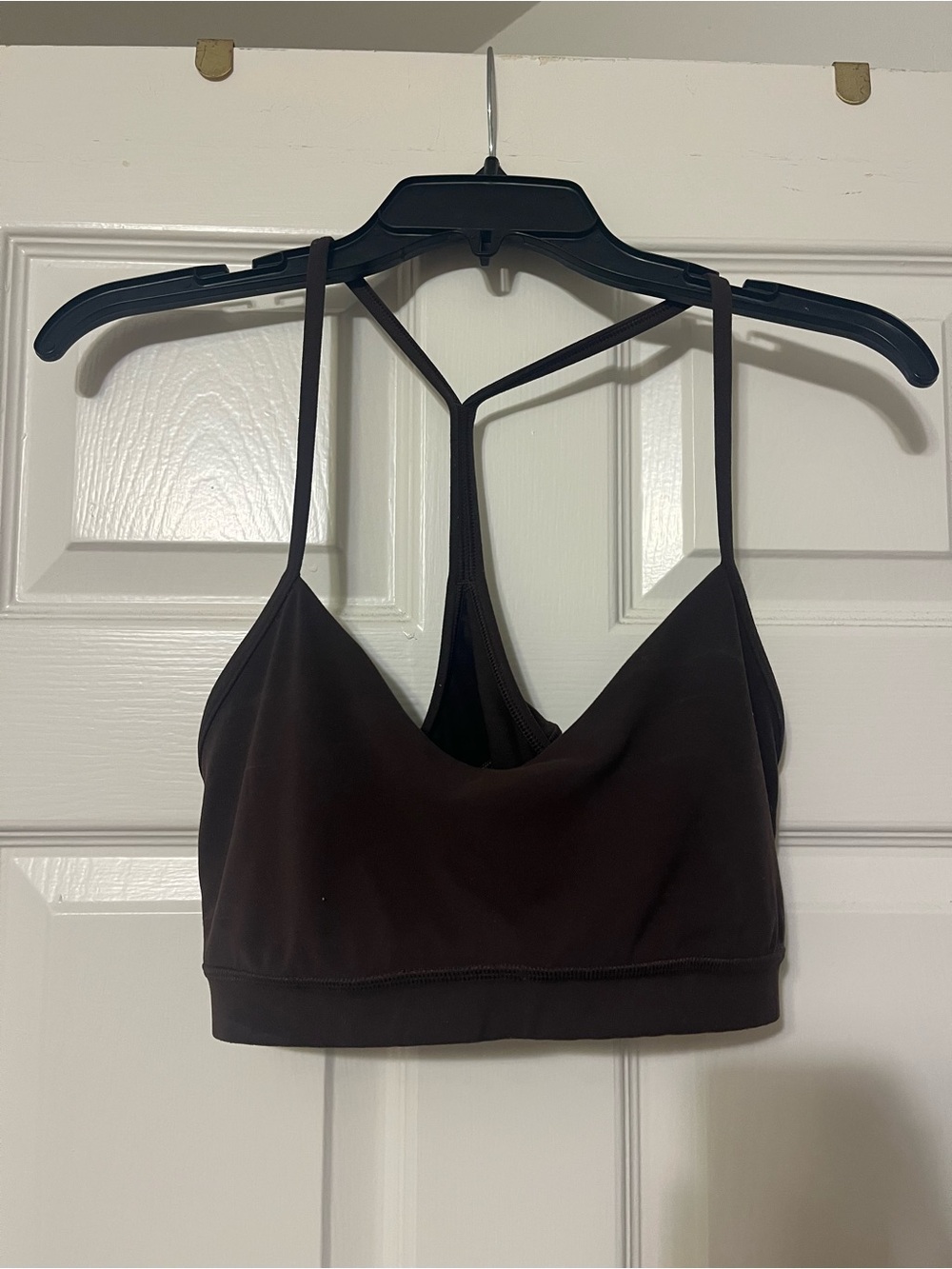 lululemon athletica Flow Y Strappy Racerback Bra - Dark Brown